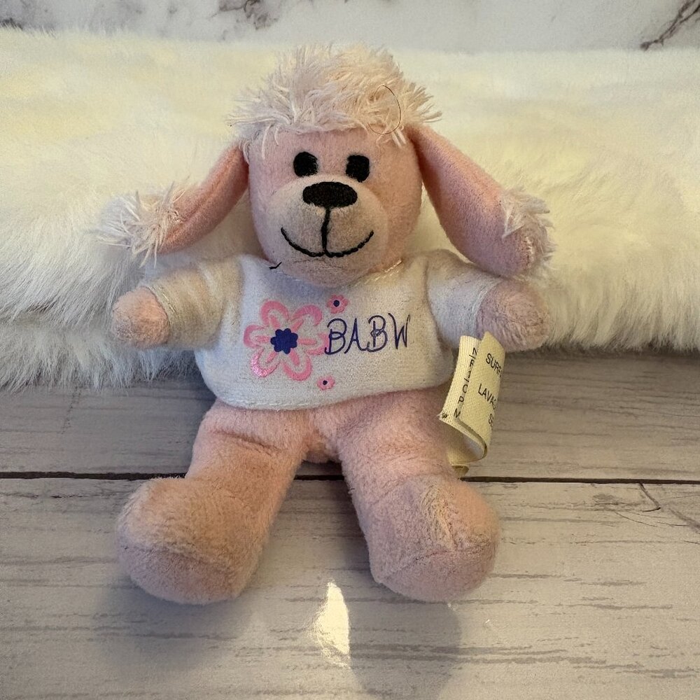 Build-A-Bear (BAB) Fru Fru Poodle Mini Plush McDonalds Happy Meal Toy(SKU:112TO)